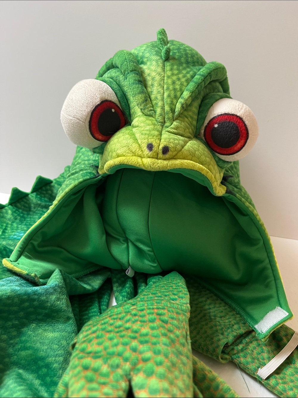 Disney Tangled Pascal Chameleon Costume Toddler Size 12-18 Months Halloween Dres